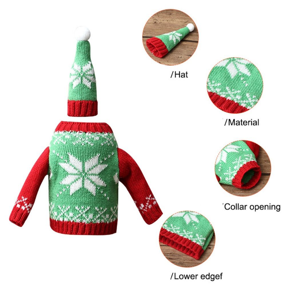 Elk Wine Bottle Cover Reusable - Wine Beer Hat 评论和价格