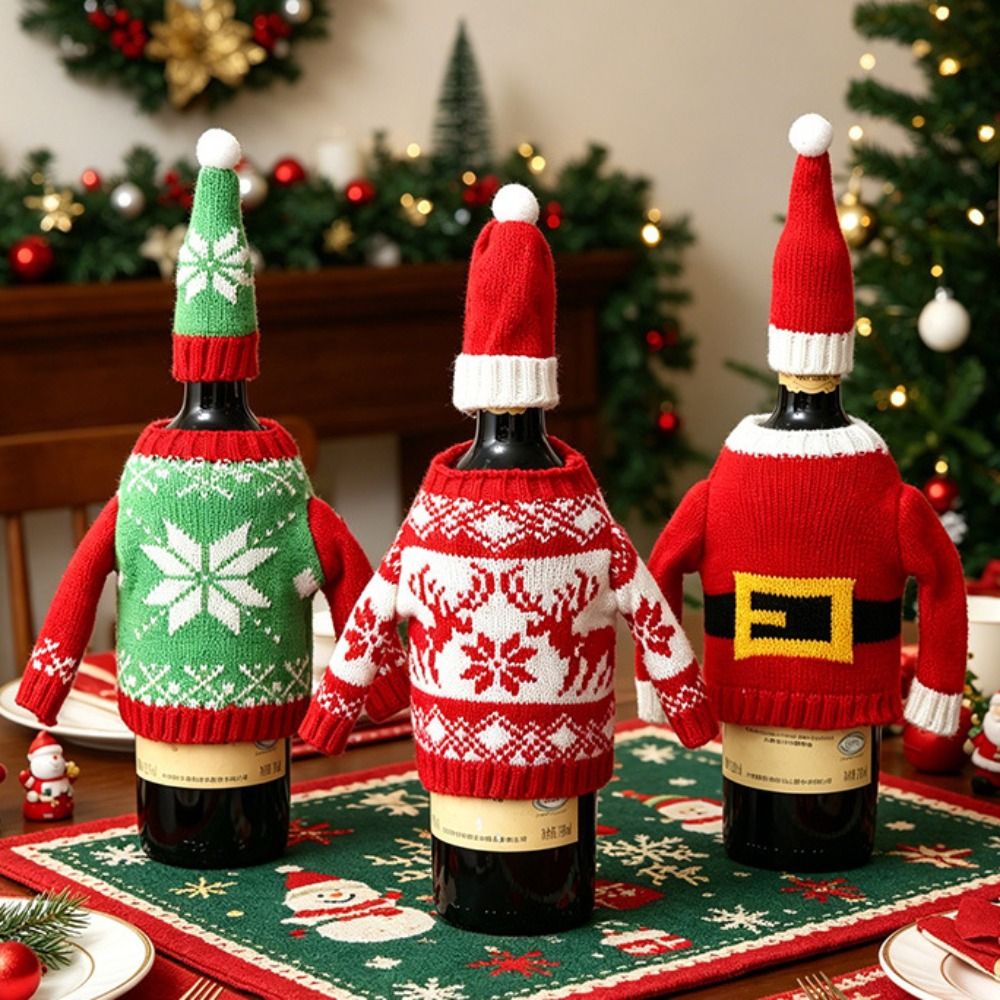 Elk Wine Bottle Cover Reusable - Wine Beer Hat 评论和价格
