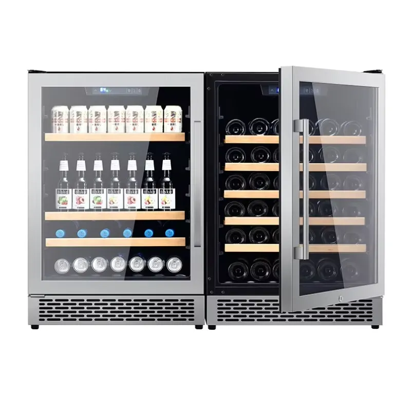 48 Bottle Wine Fridge Dual Gla - Wine Beer Dual Zone 评论和价格