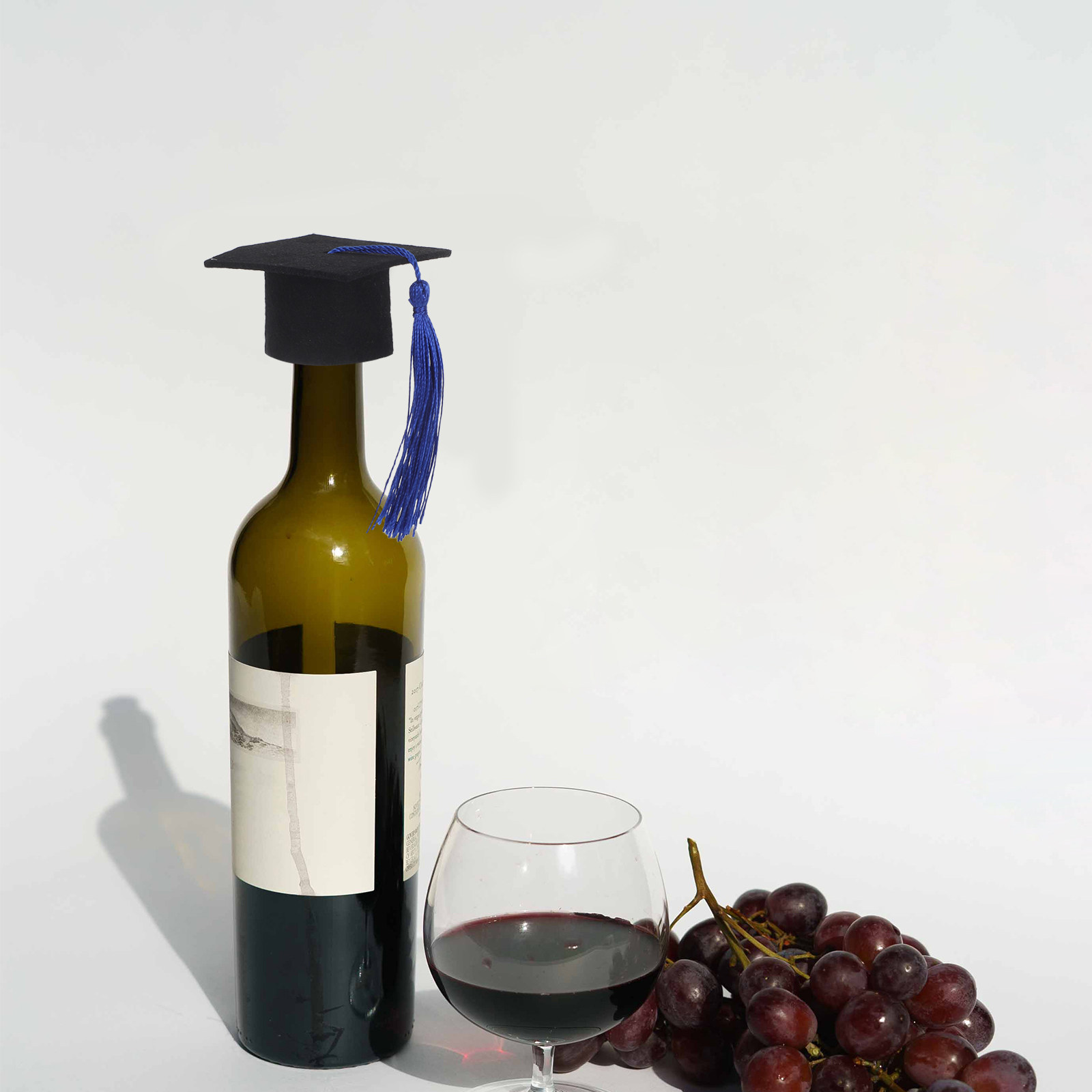 6Pcs Mini Doctoral Hat Wine Bo - Wine Beer Hat 评论和价格