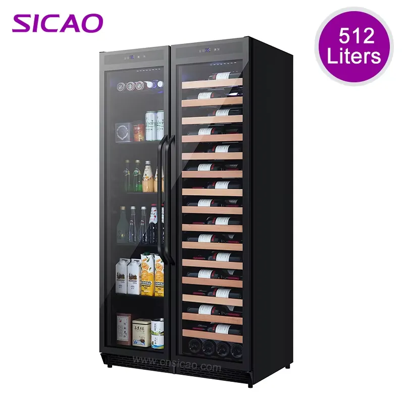 Built In Beverage Fridge Doubl - Wine Beer Dual Zone 评论和价格