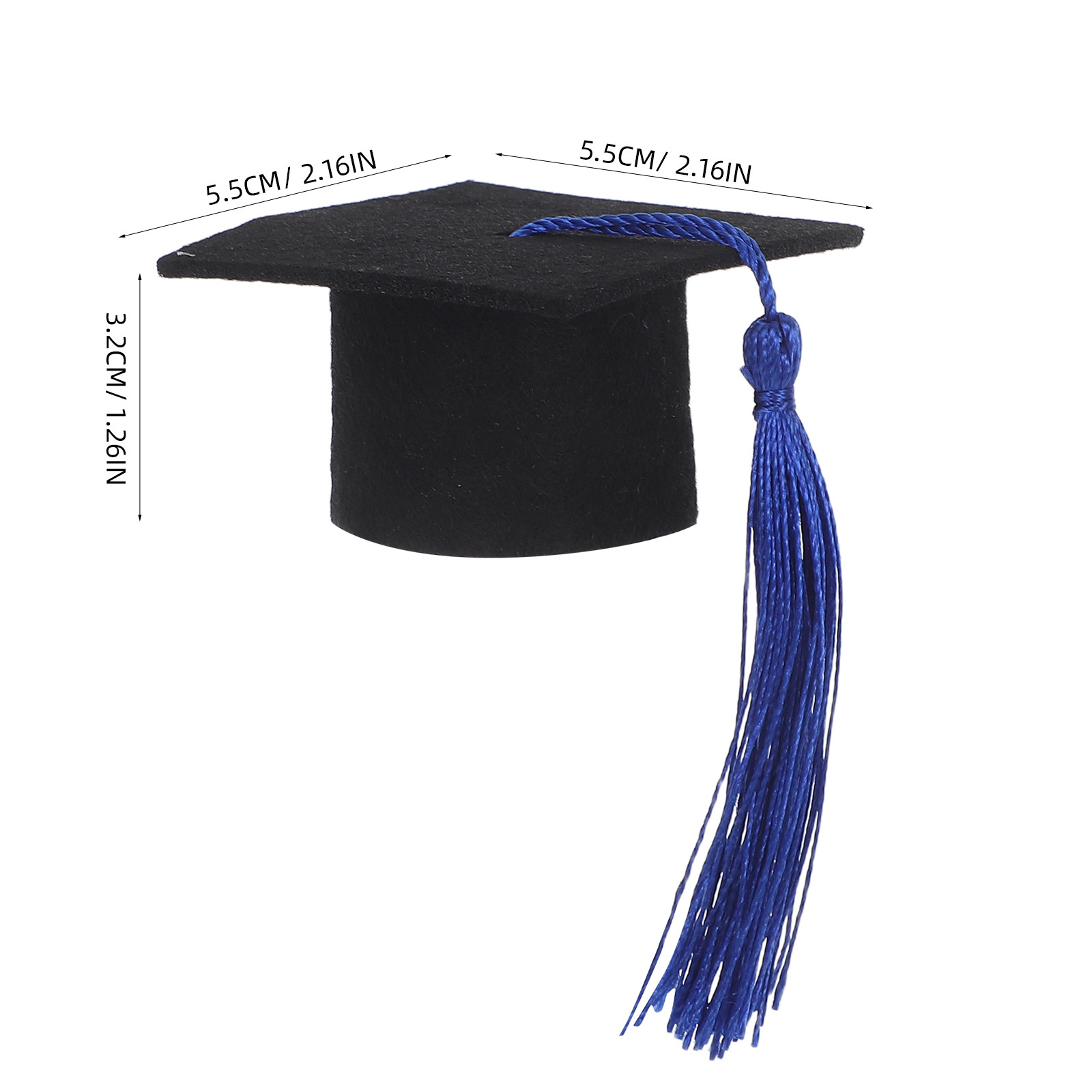 6Pcs Doctoral Wine Bottle Cap  - Wine Beer Hat 评论和价格